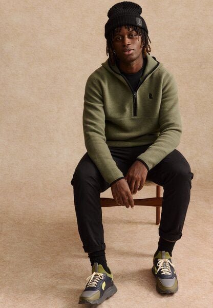 Herren Fleece Hoodie aus Bio-Baumwolle - CAIMITO - recolution