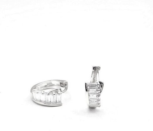 MOANINA Ohrringe Hoops Lucia - 925 Silber/18k Gold Vermeil