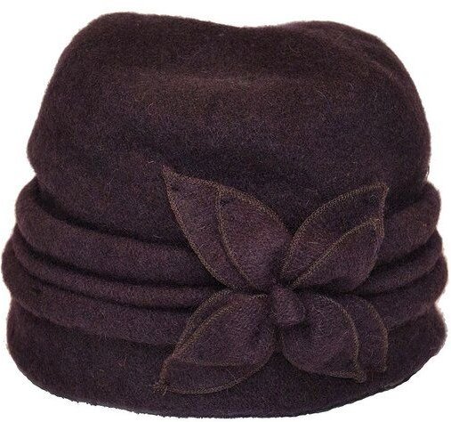 Silkroad - Diggers Garden SILKROAD Retro Mütze Filzhut Damen EVA - Hut aus 100% Wolle