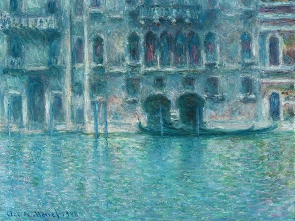 Photocircle Poster / Leinwandbild - Claude Monet: Palazzo da Mula, Venedig