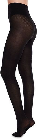 Swedish Stockings Strumpfhose Nina Fischgrät Schwarz