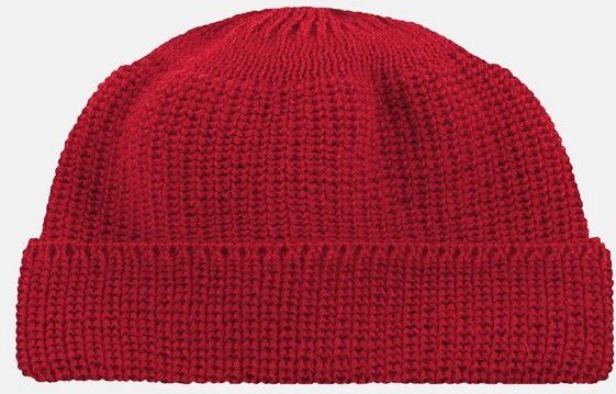 Hanseheld Strickmütze Seebär GOTS Dockermütze kurz und flach