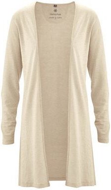 HempAge Lange Jersey Damenjacke Hanf/Biobaumwolle