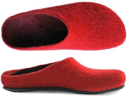 Gottstein Magicfelt Filz Hausschuh aus 100 % Schurwolle (Merinowolle) Modell AN-709