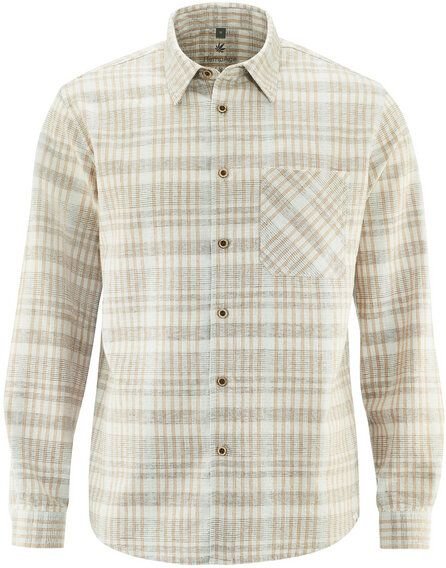 HempAge Herren Freizeithemd Hanf/Biobaumwolle