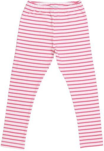 Cotokids Kinder Leggings GOTS-zertifiziert aus Bio-Baumwolle rosa-weiß gestreift – Walkiddy