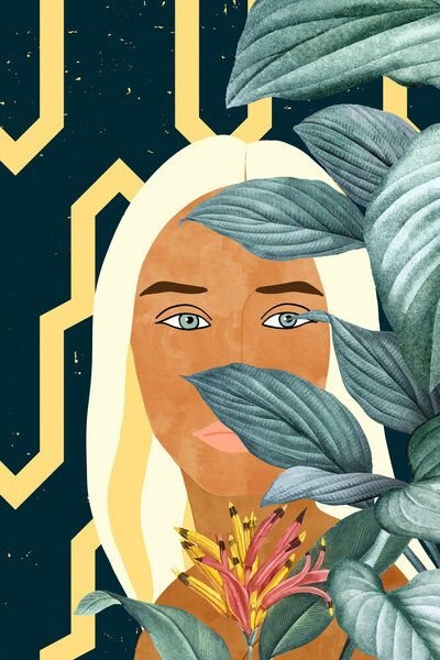 Photocircle Poster / Leinwandbild - Soul searches all of your hiding places, pining to bring you home