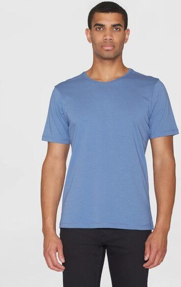 KnowledgeCotton Apparel Herren Basic Tee "AGNAR" - GOTS/Vegan