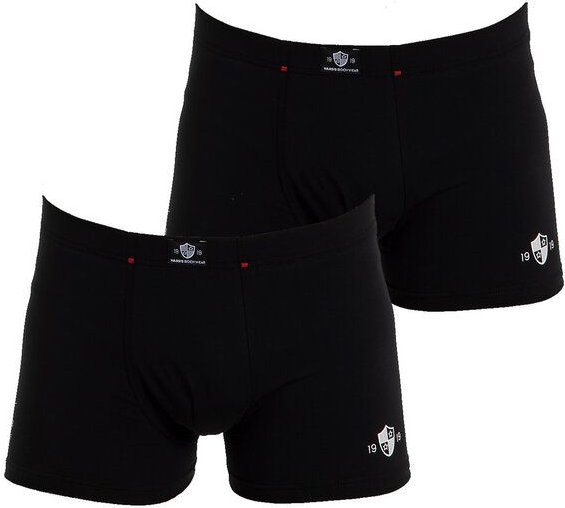Haasis Bodywear Herren Pants 2er Pack ohne Eingriff, Single Jersey,