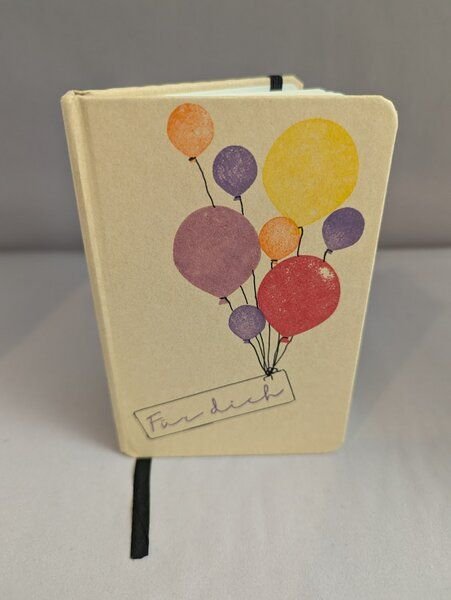 Fischer & See Notizbuch "Für dich" A6 (Hardcover, Recyclingpapier)