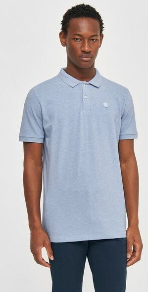 KnowledgeCotton Apparel Poloshirt - ROWAN - aus Bio-Baumwolle