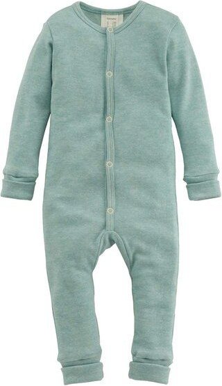 hessnatur Schlafoverall aus Bio-Baumwolle mit Merinowolle und Seide