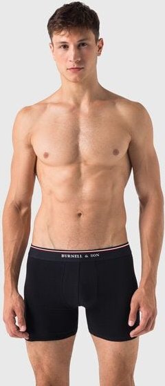 Burnell & Son Herren Boxershorts 5er Pack Retroshorts Unterhosen aus Baumwolle mit Komfortbund