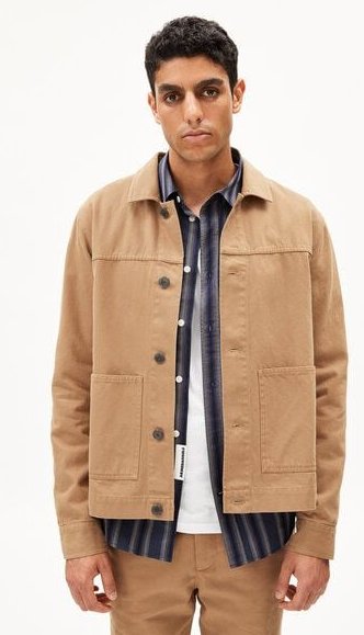 ARMEDANGELS STAAVRO - Herren Overshirt aus Bio-Baumwolle