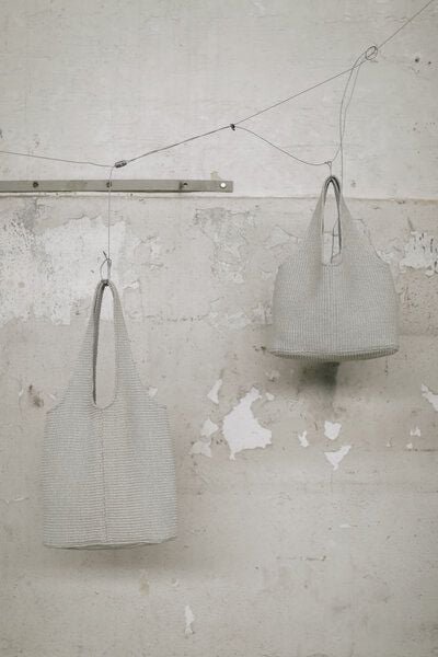 IVA RYCH Mini-Shopper in Bast-Optik I Deadstock