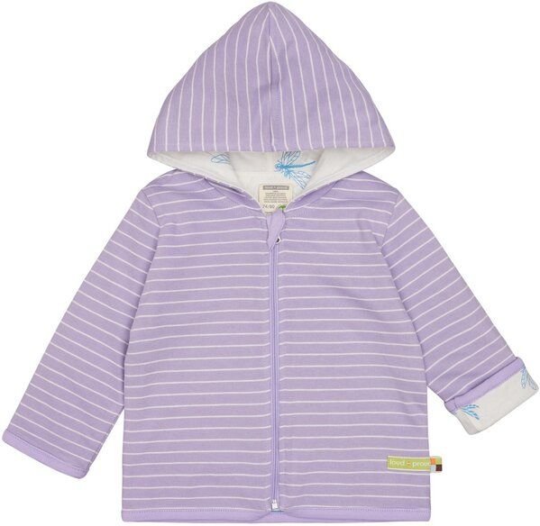 loud + proud Babys & Kinder Wendejacke mit Kapuze, GOTS-zertifiziert