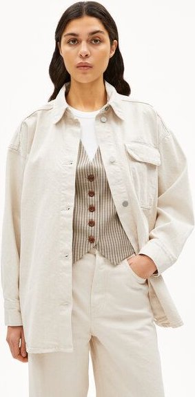 ARMEDANGELS TAALE Damen Overshirt aus recycelter Baumwolle