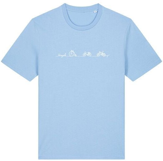 Brandless Basic Bio Unisex T-Shirt Bicycle Line 180g/m² XXS - 3 XL