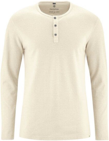 HempAge Herren Langarm-Shirt Hanf/Bio Baumwolle
