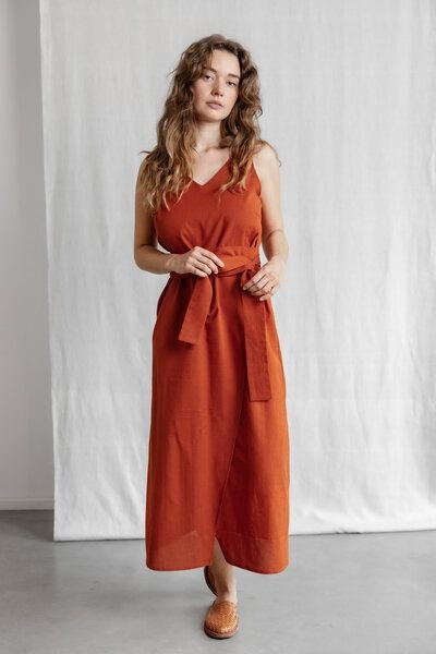 Jyoti - Fair Works Bio-Baumwoll Kleid Agnila