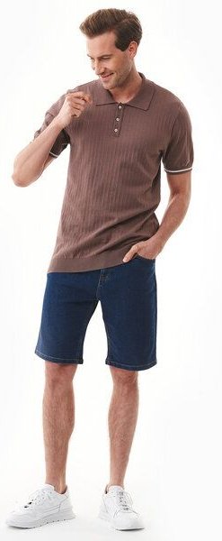 ORGANICATION Denim Shorts aus Bio-Baumwolle