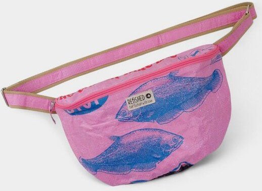 REFISHED fair fashion BUM BAG XL spezieller Gurt | Upcycelte Bauchtasche