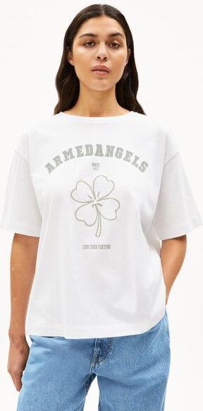 ARMEDANGELS GIANNAA FORTUNE Damen Heavyweight T-Shirt aus Bio-Baumwoll Mix
