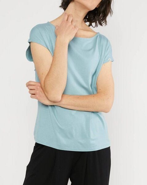 Blutsgeschwister T-Shirt Breezy Flowgirl - aus EcoVero Viskose