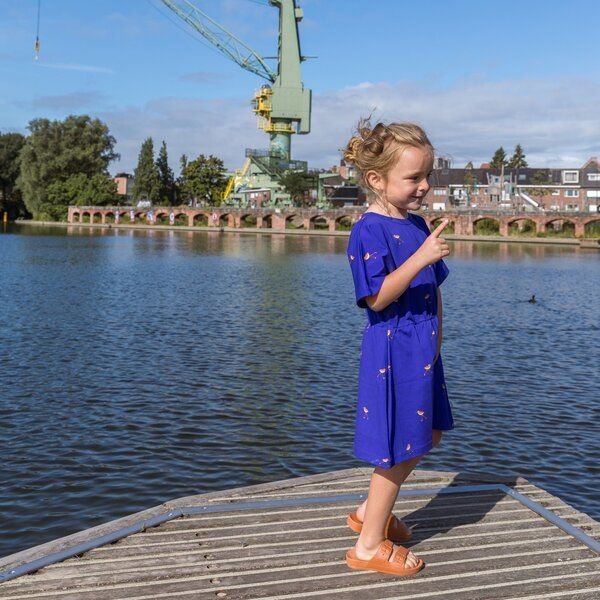 Harper Dress Bird von baba Kidswear