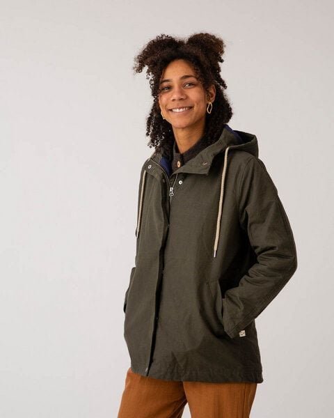 Matona Winterjacke für Frauen aus gewachster Bio-Baumwolle / Waxed Cotton Jacket