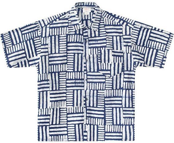 Global Mamas Bio Hemd - BUTTON DOWN - Kakum