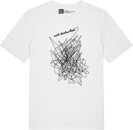 ilovemixtapes Unisex T-Shirt mit not disturbed Motiv – Nachhaltig, Fair, Vegan, Bio-Baumwolle
