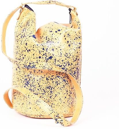 monday market Ledertasche Susan dots