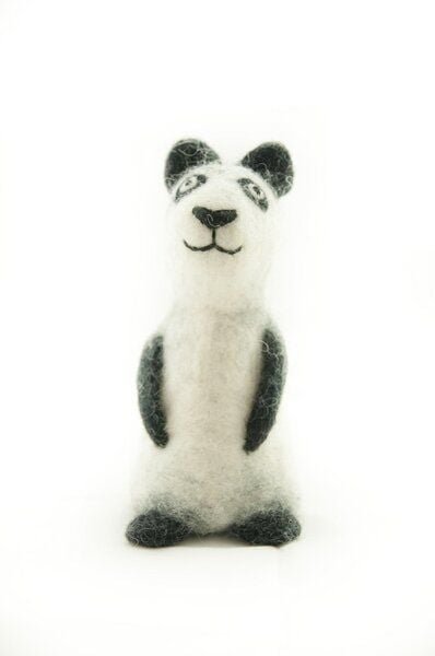 short'n'pietz Panda als Filz Eierwärmer