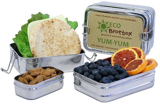 ECO Brotbox Dabba Magic mit Snackbox