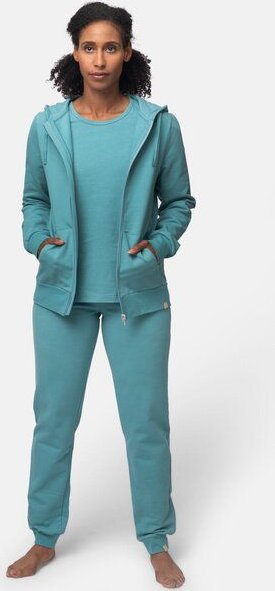 greenjama Damen Hoodie in weicher Sweat Qualität, GOTS-zertifiziert