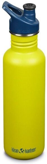 Klean Kanteen Edelstahl Trinkflasche Classic 800ml mit Sport Cap
