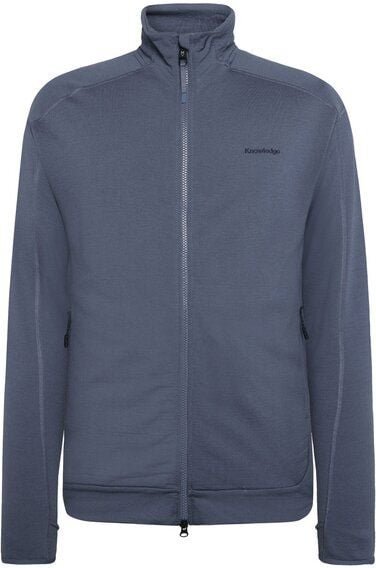 KnowledgeCotton Apparel Fleece-Jacke mit Reißverschluss DYNAMIC aus Merinowolle - Herren