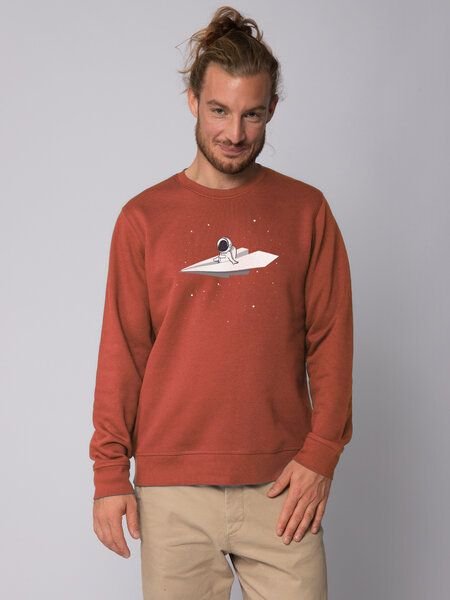 Thumbnail - watapparel Sweatshirt Unisex Fly me to the moon