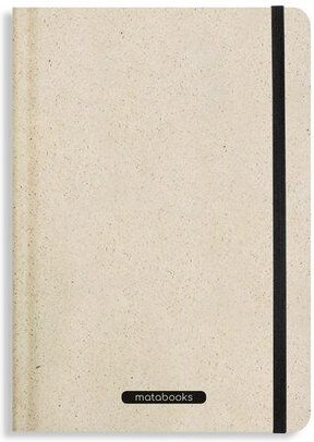 matabooks® Nachhaltiges A5 Notizbuch/Journal/Schreibheft aus Süßgraspapier – Nari (punktiert)
