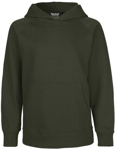 Neutral® Kinder Collegehoody Kapuzenpullover Kapuzenpulli Sweatshirt