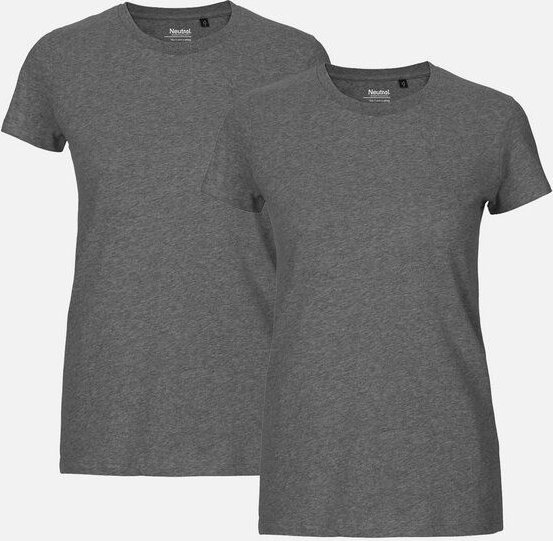 NEUTRAL® Doppelpack Damen Bio T-Shirt - Bio Baumwolle