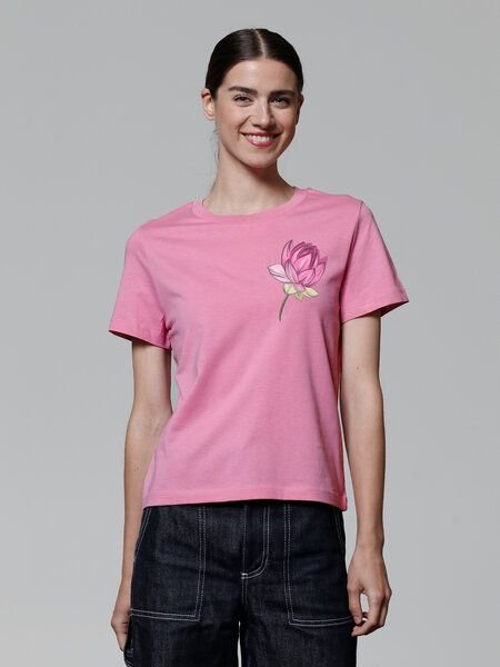 watapparel T-Shirt Frauen Blume