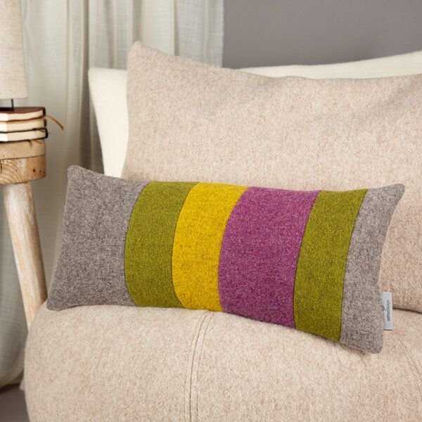 nahtur-design Rückenkissen mit Wollefüllung | Rückenstützkissen