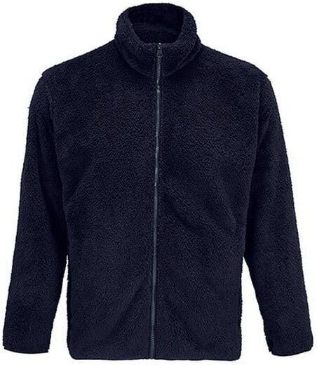 Sol's Winter Fleecejacke dick und kuschelig recycelt Unisex Seitentaschen mit Reißverschluss Winterjacke Polarfleece XXS...