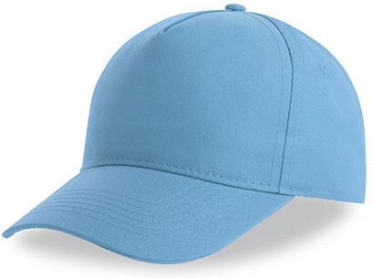 Atlantis Headwear Atlantis Recy Five Cap Klassische, strukturierte Baseballkappe, Geschwungener Schirm, Hochwertiger Kle...