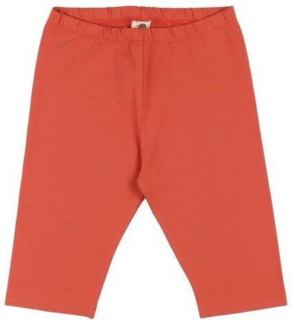 Kinder Leggings GOTS zertifiziert – Orange, 3/4-Länge, weich & bequem | von Walkiddy