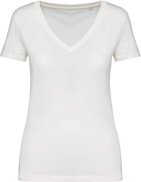 Greenspired Damen V-Neck T-Shirt aus Bio-Baumwolle 155g/m²