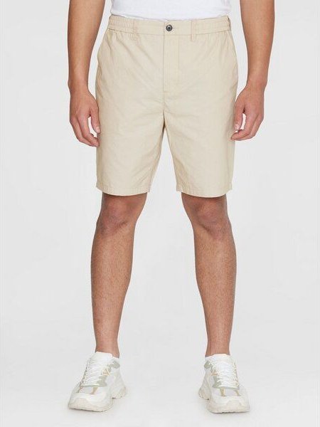 KnowledgeCotton Apparel Popelin Shorts FIG Loose aus Bio-Baumwolle