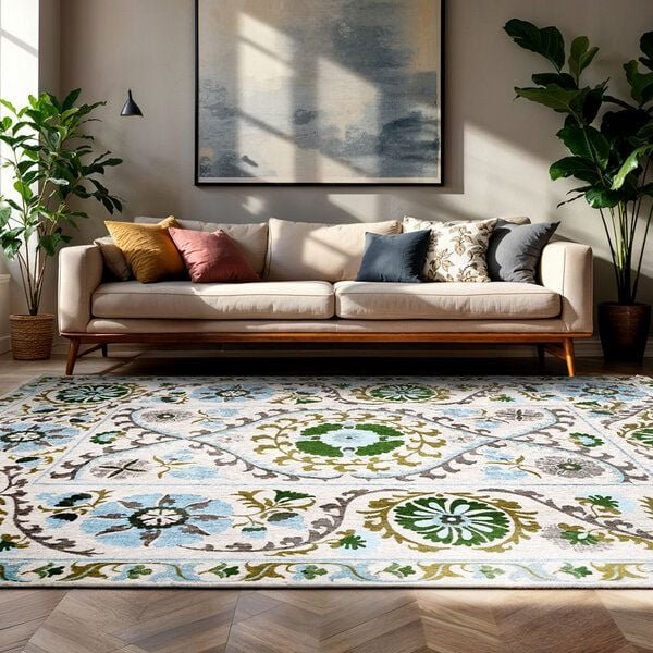 Louis De Poortere Teppich ANTIQUARIAN SUZANI